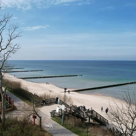 Apartamento Perlowy Z Bezposrednim Widokiem Na Morze- Nadmorski Luksus Ustronie Morskie