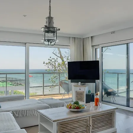 Apartamento Perlowy Z Bezposrednim Widokiem Na Morze- Nadmorski Luksus *