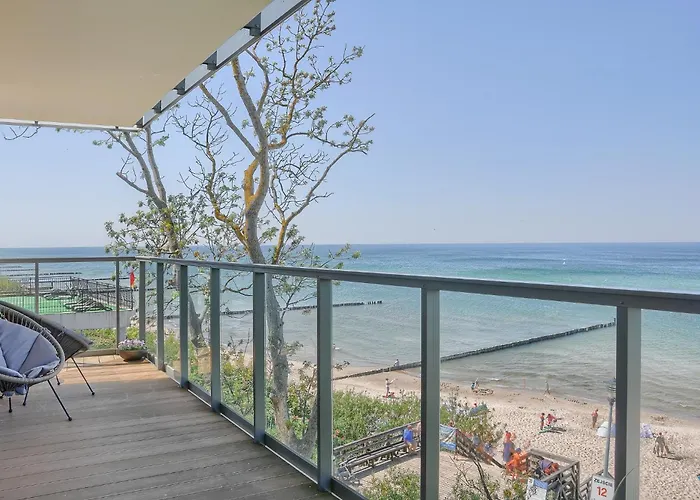 Perlowy Z Bezposrednim Widokiem Na Morze- Nadmorski Luksus * Ustronie Morskie