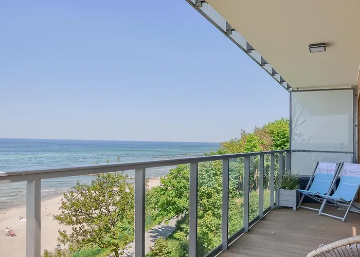 Apartment Perlowy Z Bezposrednim Widokiem Na Morze- Nadmorski Luksus Ustronie Morskie