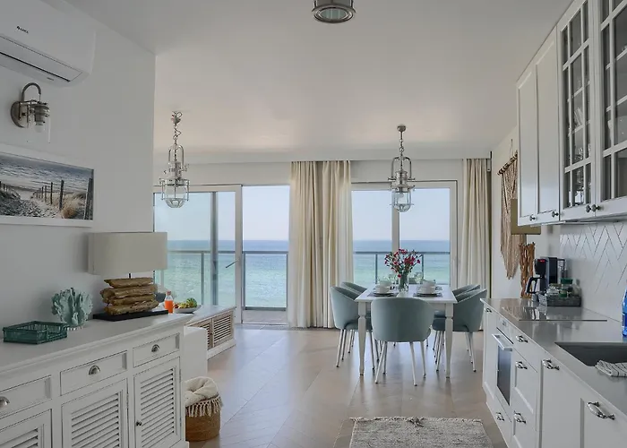 Apartment Perlowy Z Bezposrednim Widokiem Na Morze- Nadmorski Luksus